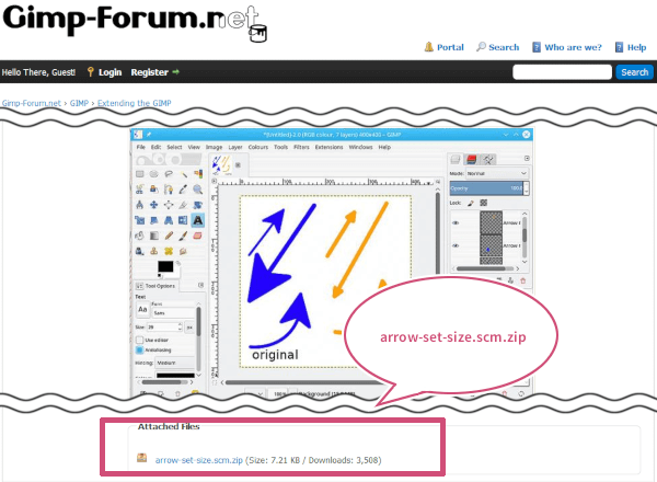 arrow-set-size.scm.zipをダウンロード