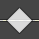 白いダイヤモンド形のハンドル